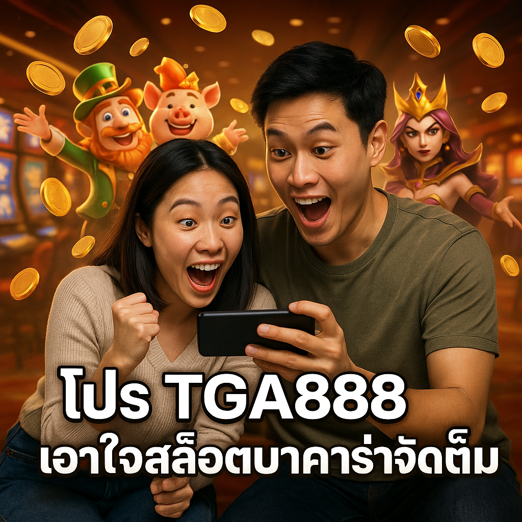 โปร TGA888 เอาใจสล็อตบาคาร่า จัดเต็ม