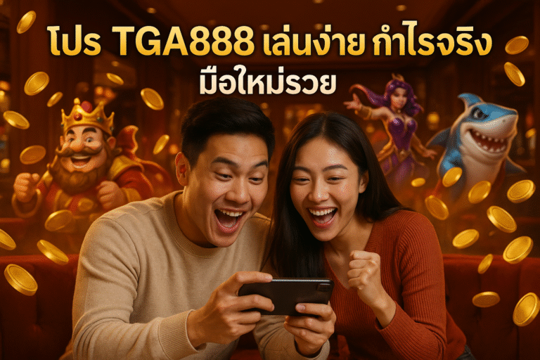 โปร TGA888 เล่นง่าย กำไรจริง มือใหม่รวย