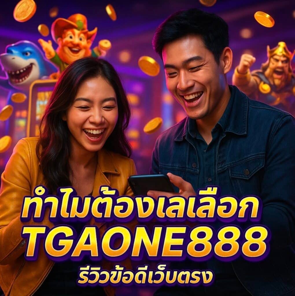 ทำไมต้องเลือก TGAONE888 รีวิวข้อดีเว็บตรง